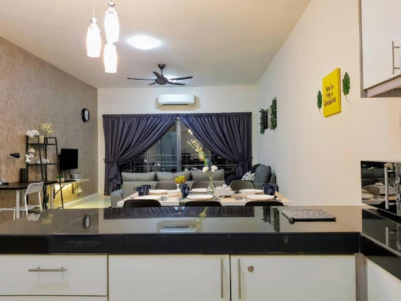 Puchong 8-12 Pax 5Min Lrt Cozy Apartment Ioi Mall Extérieur photo